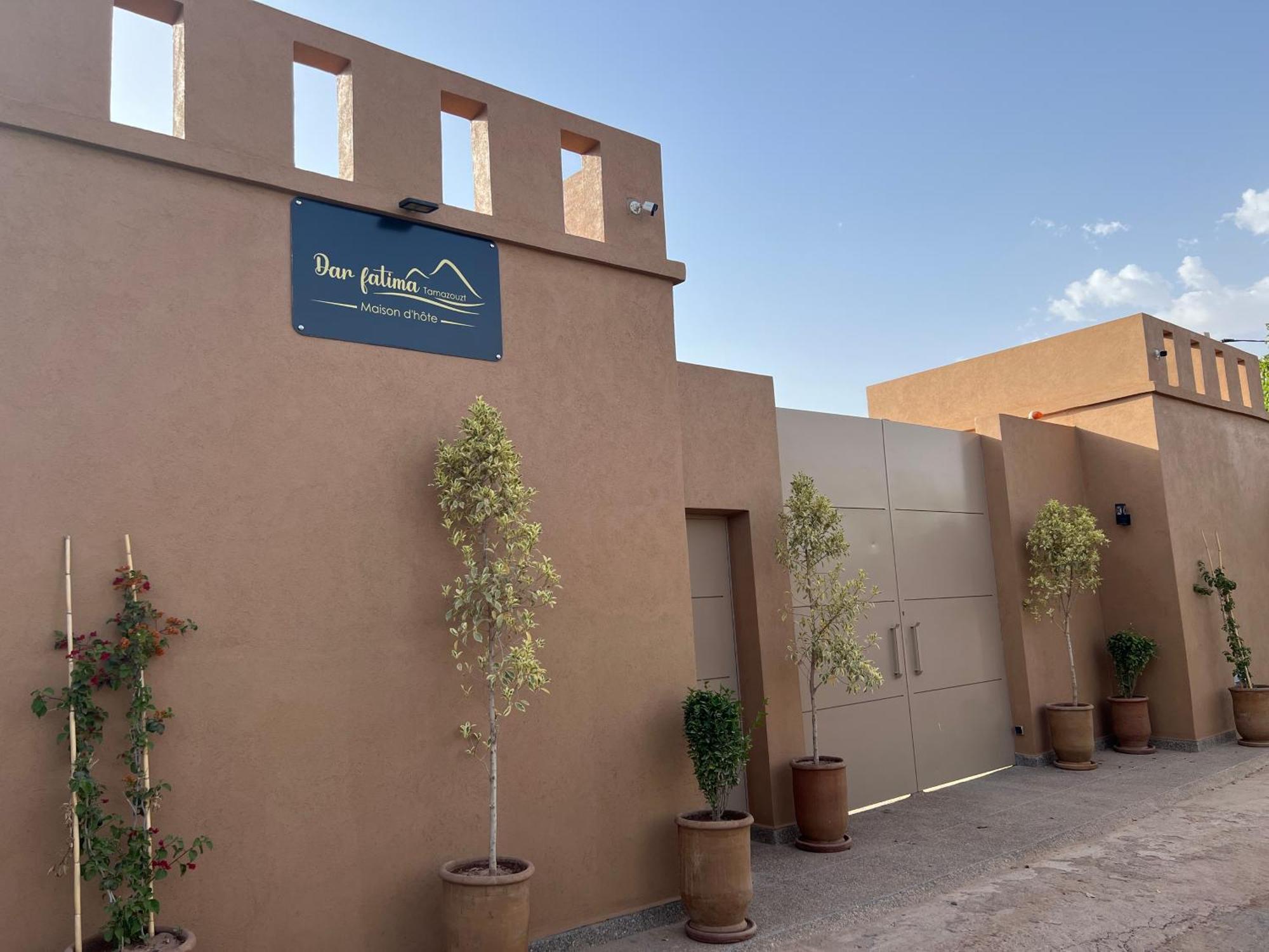 Hotel Dar Fatima Tamazouzt Tamazouzte  Exterior foto